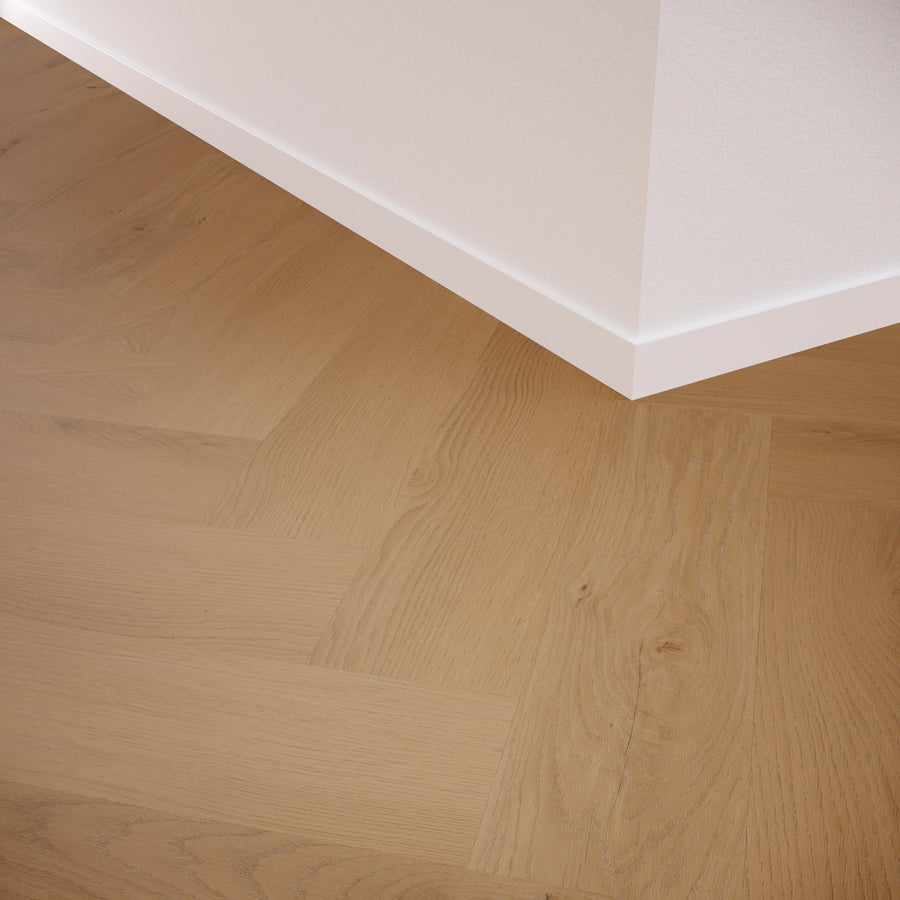 »Honey Oak« Premium Klik-PVC Visgraat