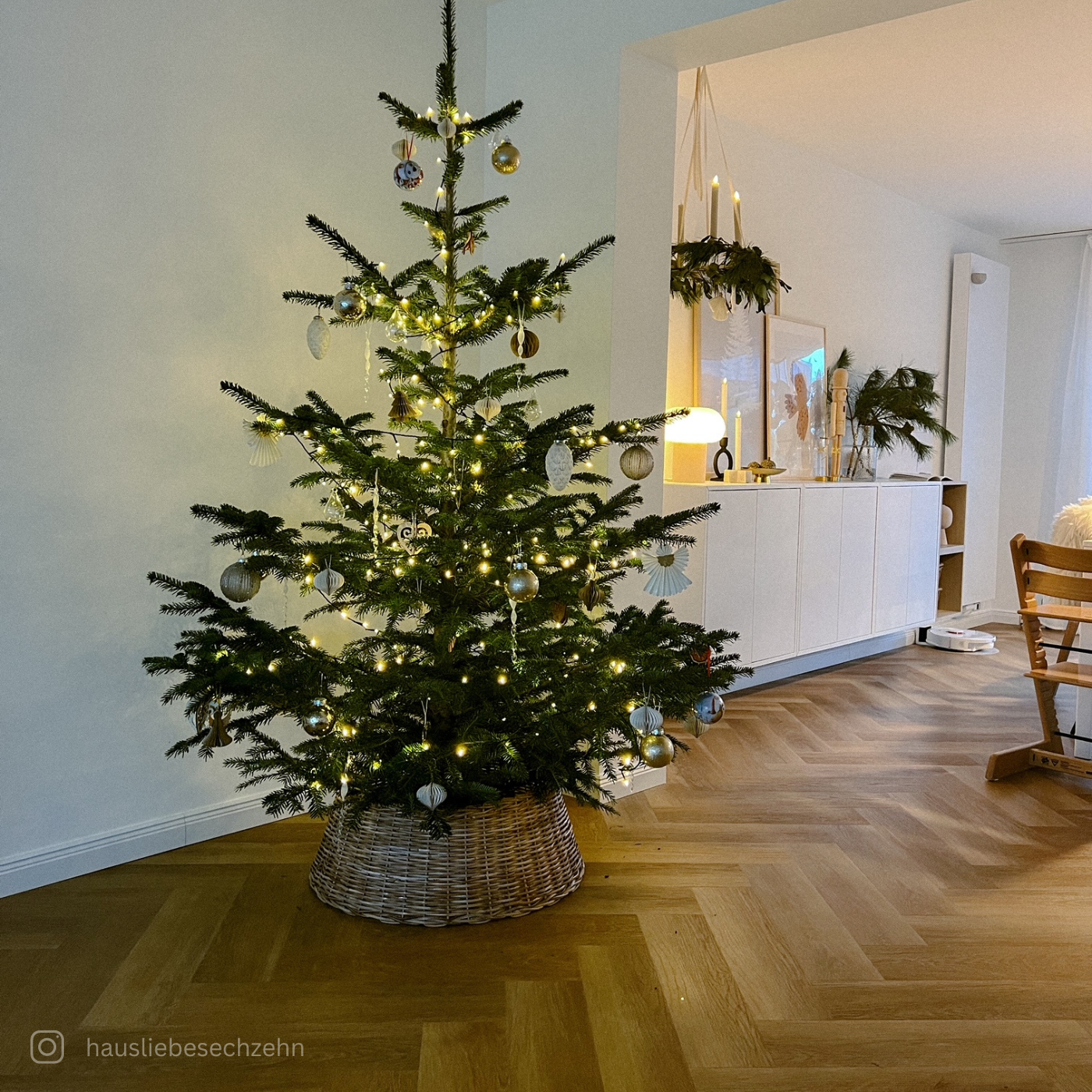 »Eiche Oleander« SPC Vinylboden Unique Holzoptik im Fischgrätdesign Raumbild 14
