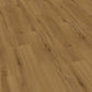 Klick-Vinyl in holzbrauner Holzoptik