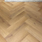  »Eiche Begonia« SPC Vinylboden Unique Holzoptik Fischgrät Details 
