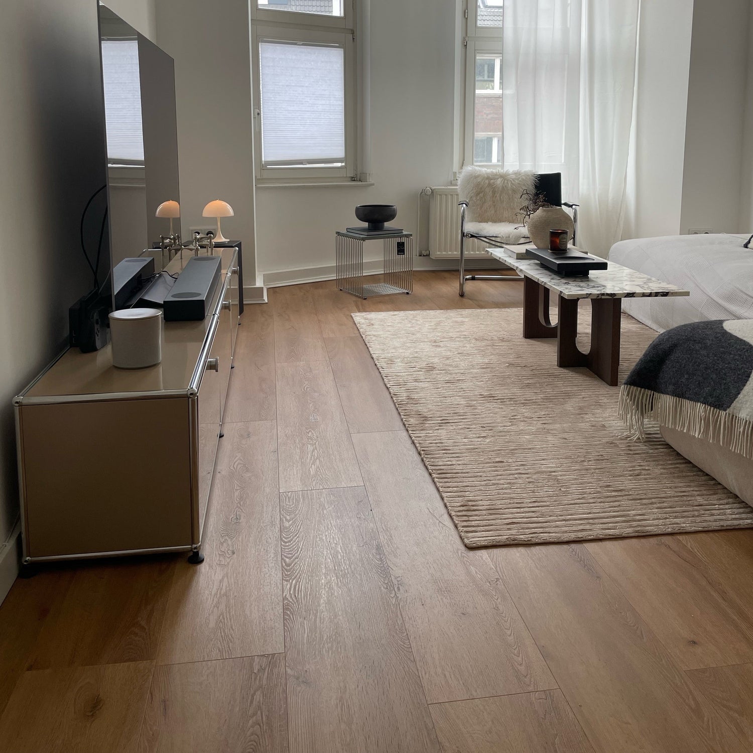 Naturidentischen Oberfläche in Braun  Wohnzimmer