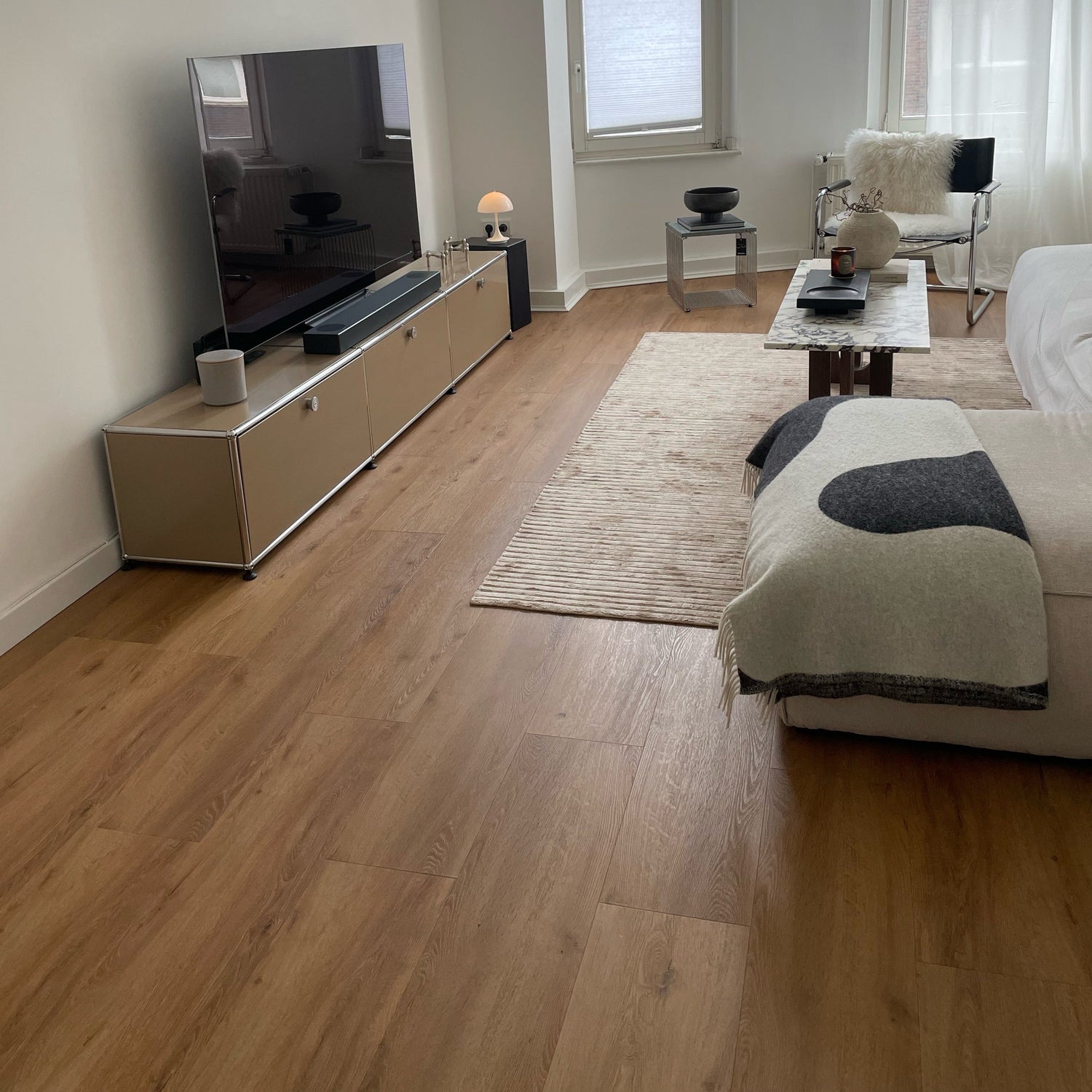 Naturidentischen Oberfläche in Braun  Wohnzimmer