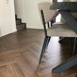 »Eiche Draba« Klick-Vinylboden Fischgrät 1m²