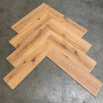 »Golden Oak« Premium Klik-PVC Visgraat
