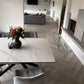 Fischgrät Design in Grau  Esszimmer