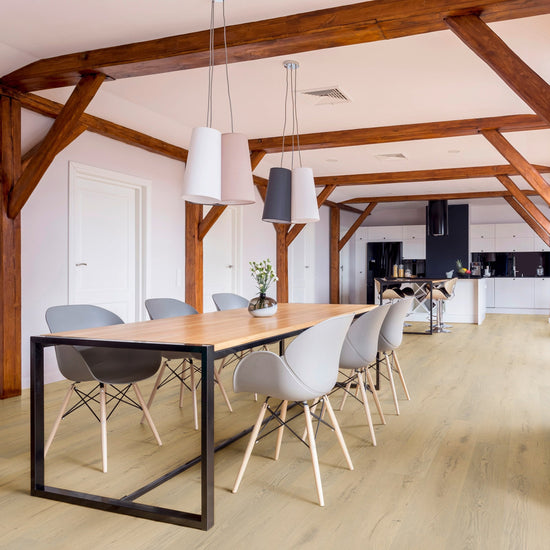 »Light Oak« Premium Klik-PVC