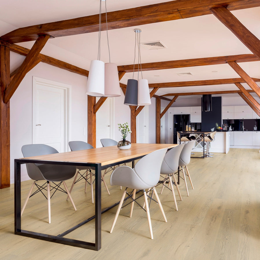 »Light Oak« Premium Klik-PVC