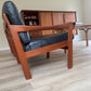 Klick-Vinyl in beige Holzoptik