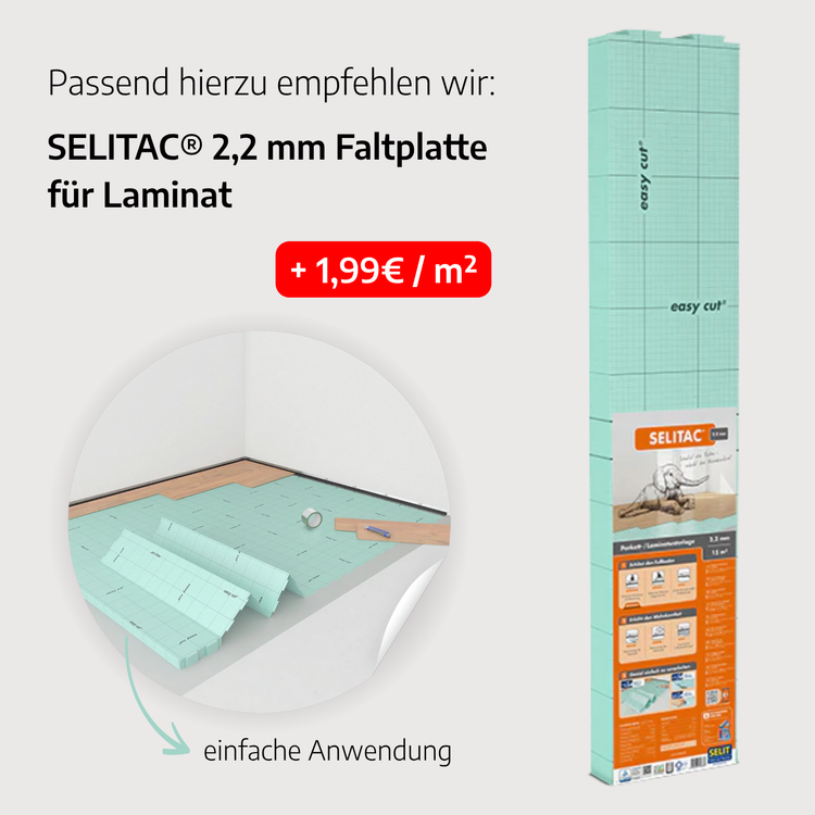 AKTION »Eiche Harmonie« Laminat Landhausdiele 8mm 1m²