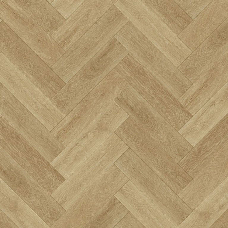 »Eiche Oleander« SPC Vinylboden Unique Holzoptik im Fischgrätdesign Draufsicht 2