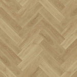 Draufsicht modernes Fischgrät-Design in Beige 