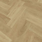 »Eiche Oleander« SPC Vinylboden Unique Holzoptik im Fischgrätdesign Draufsicht