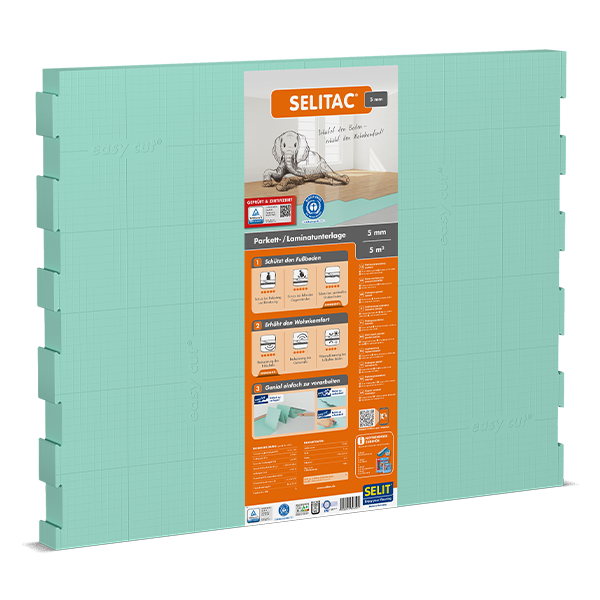 SELITAC® 5 mm Vouwplaat voor laminaat