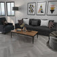 Staal »Eik Sago« Plak-PVC Visgraat